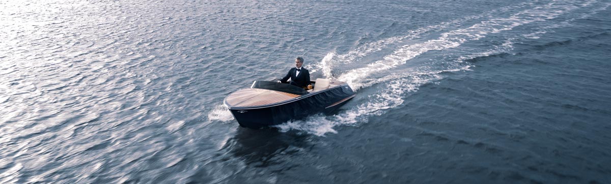 Archie Echo - "Beau Lake introduces the Tahoe ’14 and Lugano ’14 Electric Runabouts"