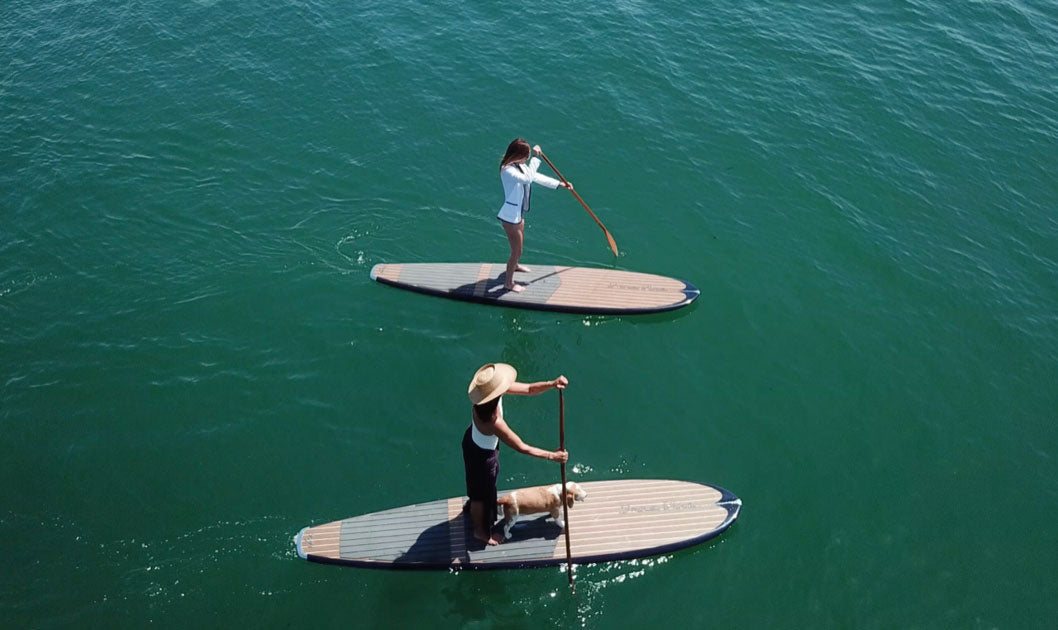 Gadget Flow - "Beau Lake Luxury Wooden Paddleboards"