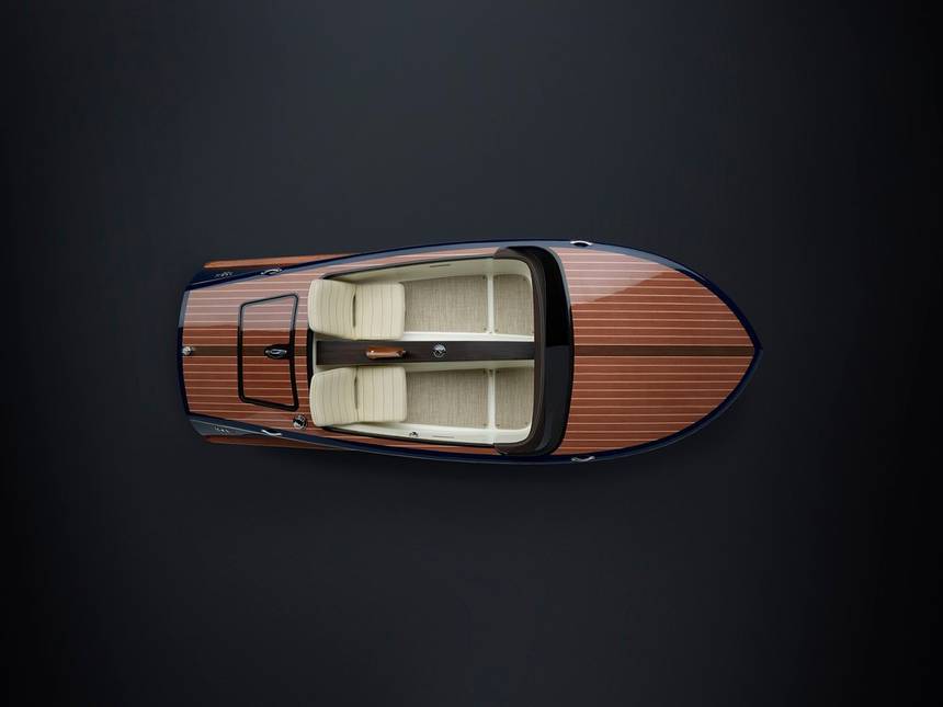 Massive - "Beau Lake introduces an all-electric wood-topped instant classic runabout"