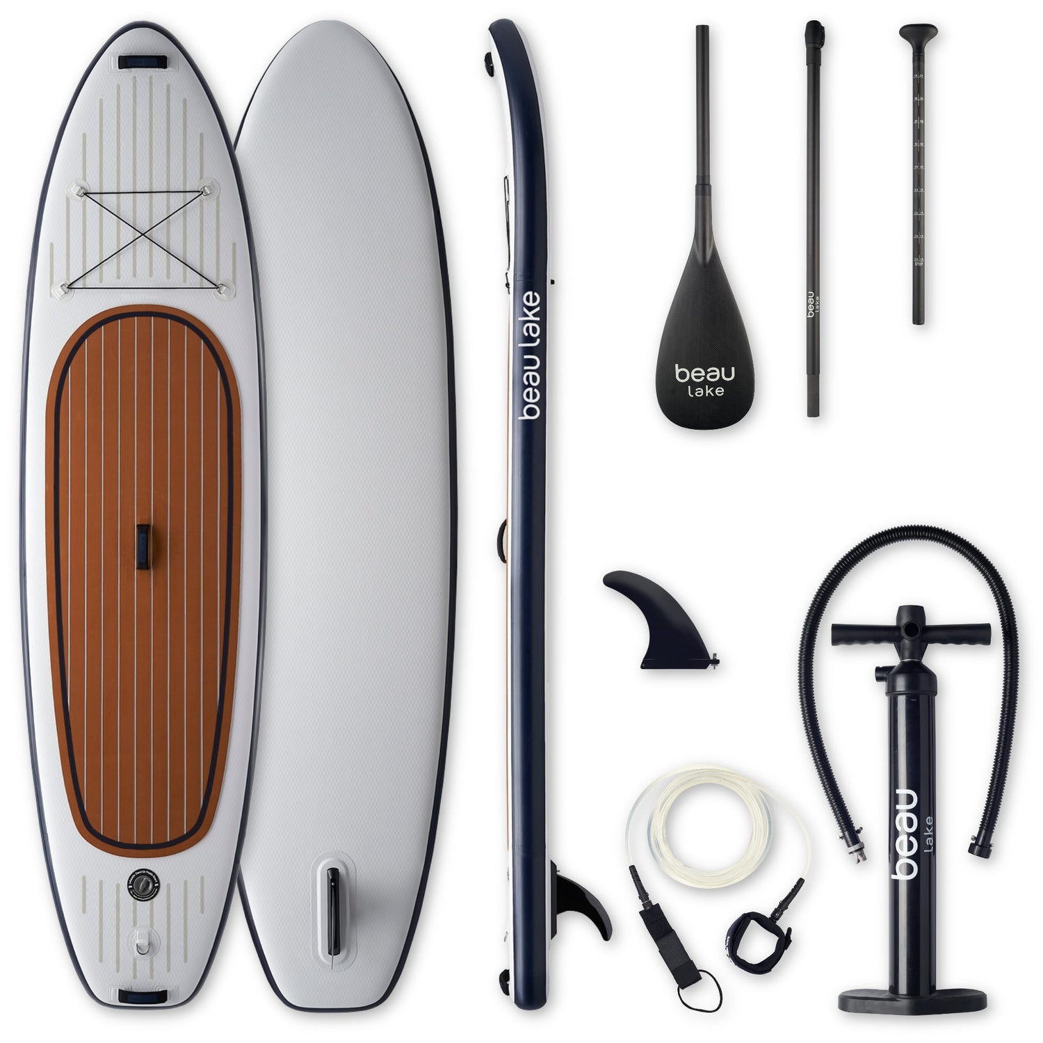 The Newport Inflatable Stand-Up Paddleboard (iSUP) | Beau Lake